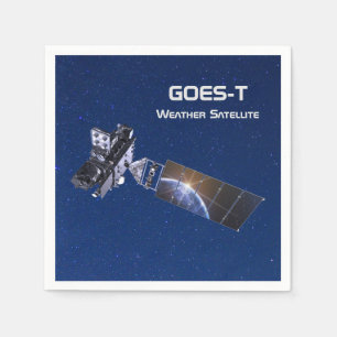 Serviette En Papier Satellite météorologique GOES-T