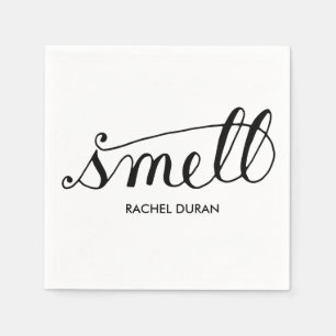 Serviette En Papier satire calligraphie papier serviette