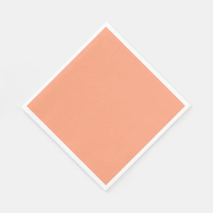 Serviette En Papier saumon de couleur