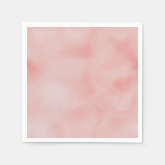 Serviette En Papier Saumon Pink Ombre (Devant)