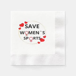 Serviette En Papier Save Womens Sports Classic