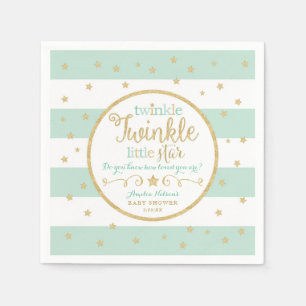 Serviette En Papier Scintillement de scintillement peu de serviettes