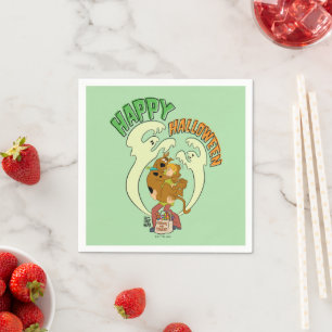 Serviette En Papier Scooby-Doo   Bonne Halloween