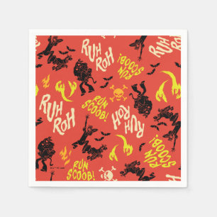 Serviette En Papier Scooby-Doo   Ruh Roh Run Scoob ! Motif