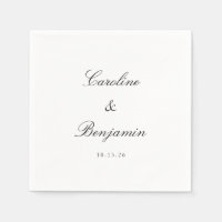 Script classique élégant Mariage élégant Nom perso