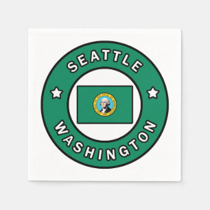 Serviette En Papier Seattle Washington