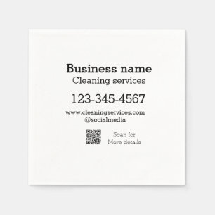 Serviette En Papier Services de nettoyage ajouter l'adresse e-mail du