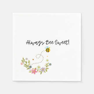 Serviette En Papier Serviette de douche d'abeille de miel Napkin