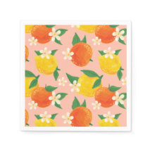 Serviette d'été aux agrumes doux