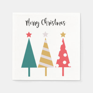 SERVIETTE EN PAPIER SERVIETTE PINS POUR FESTIVITÉ DE NOËL