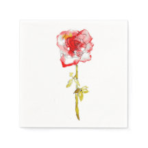 Serviette Rose