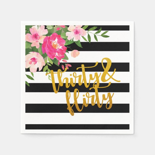 Serviette En Papier Serviette Trente et Vierge - Grandes Blances (Devant)