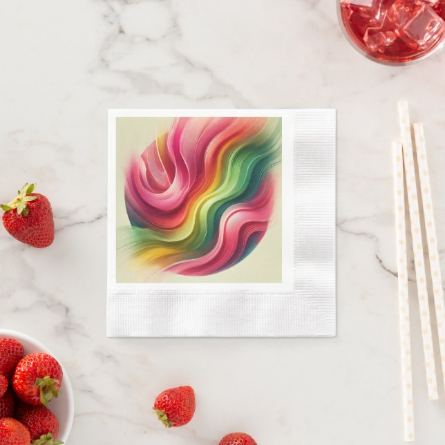 Serviette En Papier Serviettes (En situation)