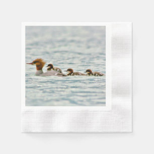 Serviette En Papier Serviettes à cocktails en conserve avec canards