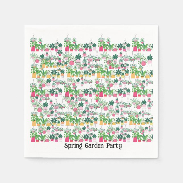 Serviette En Papier Serviettes à cocktails Spring (Devant)