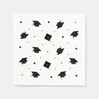 Serviette En Papier Serviettes à motif étoile pour la remise des diplô