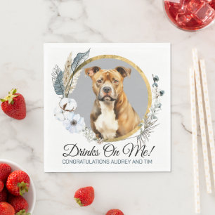 Serviette En Papier Serviettes American Staffordshire Terrier avec pho