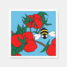 Serviette En Papier Serviettes Apple Delight