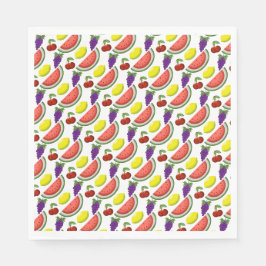 Serviette En Papier Serviettes aux fruits mélangés