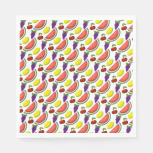 Serviette En Papier Serviettes aux fruits mélangés