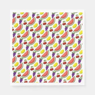 Serviette En Papier Serviettes aux fruits mélangés