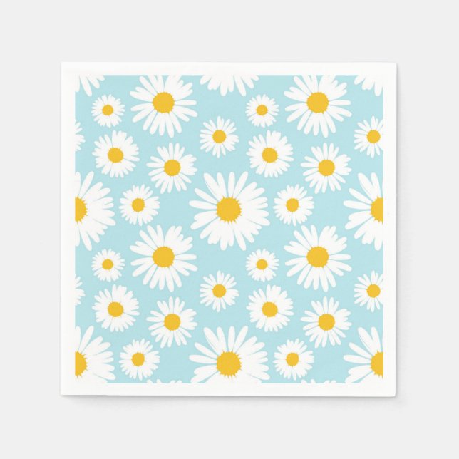 Serviette En Papier Serviettes Bébé Fleur de Printemps Personnaliser (Devant)