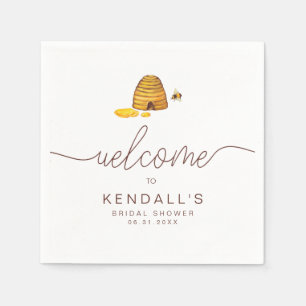 Serviette En Papier Serviettes Bride to Bee