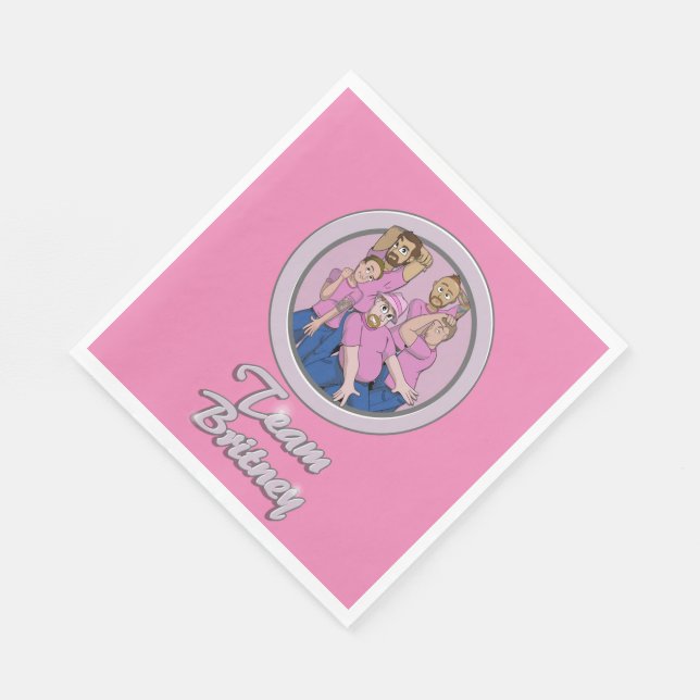 Serviette En Papier Serviettes Britney (Coin)