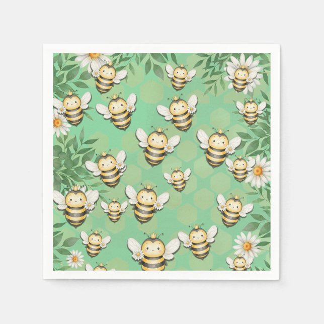 Serviette En Papier Serviettes Buzz de Little Bee (Devant)