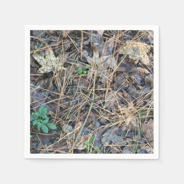 Serviette En Papier Serviettes Camo, Camouflage (Devant)