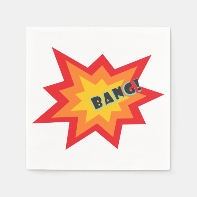 Serviette En Papier Serviettes comiques pour Parties (Devant)