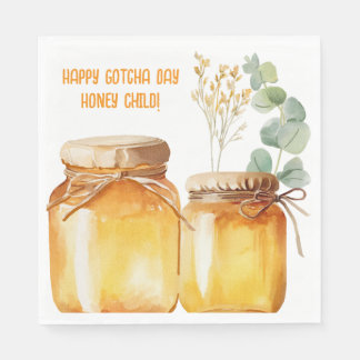 Serviette En Papier Serviettes d'abeilles miel