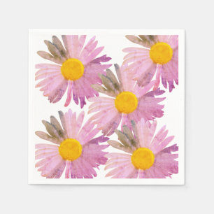 Serviette En Papier Serviettes Daisy Delight - Cravate-Dye Inspiré, Pa