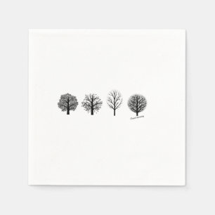 Serviette En Papier Serviettes d'arbre