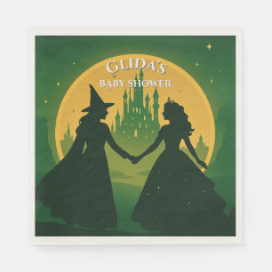 Serviette En Papier Serviettes de Baby Shower Méchants - Fête Elphaba