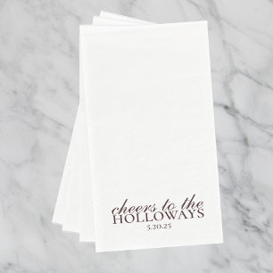 Serviette En Papier Serviettes de bain Brown personnalisées modernes p