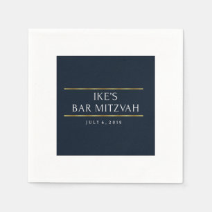 Serviette En Papier serviettes de bar mitzvah de ike