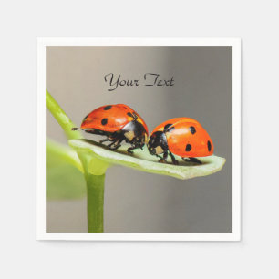 Serviette En Papier Serviettes de coccinelle Ladybugs