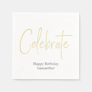 Serviette En Papier Serviettes de cocktail personnalisées