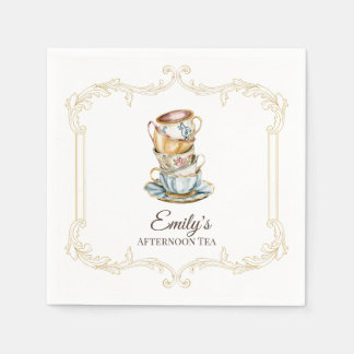 Serviette En Papier Serviettes de cocktail pour Baby Shower élégant th