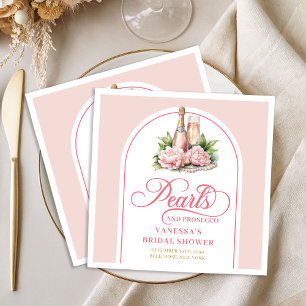 Serviette En Papier Serviettes de douche de mariage dorées et blush à 