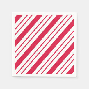 Serviette En Papier Serviettes de fête de Bonbon à la Menthe Poivrée