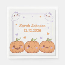 Serviettes de fête d'Halloween effrayantes | Fantô