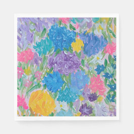 Serviette En Papier Serviettes de fête Floral Majesty