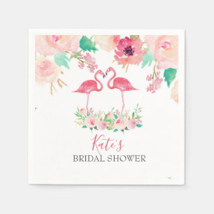 Serviette En Papier serviettes de Flamant rose