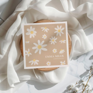 Serviette En Papier Serviettes de fleurs de marais bohème