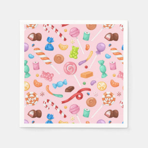 Serviette En Papier Serviettes de friandises