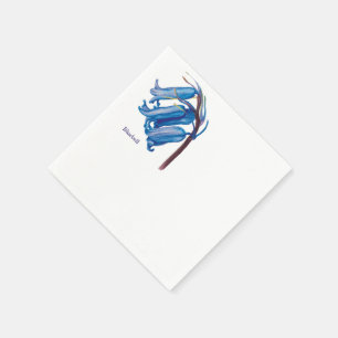 Serviette En Papier Serviettes de jacinthe des bois