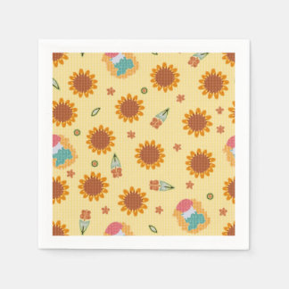 Serviette En Papier serviettes de la partie design d'automne