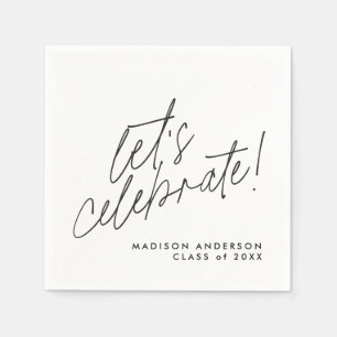 Serviette En Papier Serviettes de la partie minimaliste moderne